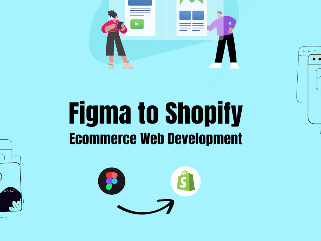 Cover image for Custom Shopify Theme Development from Figma Designs