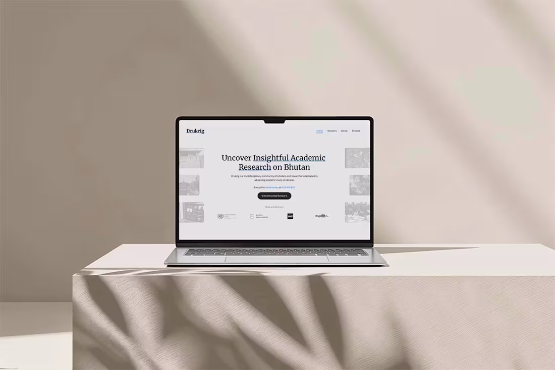 Cover image for The Drukrig website is a dedicated platform for scholars and...