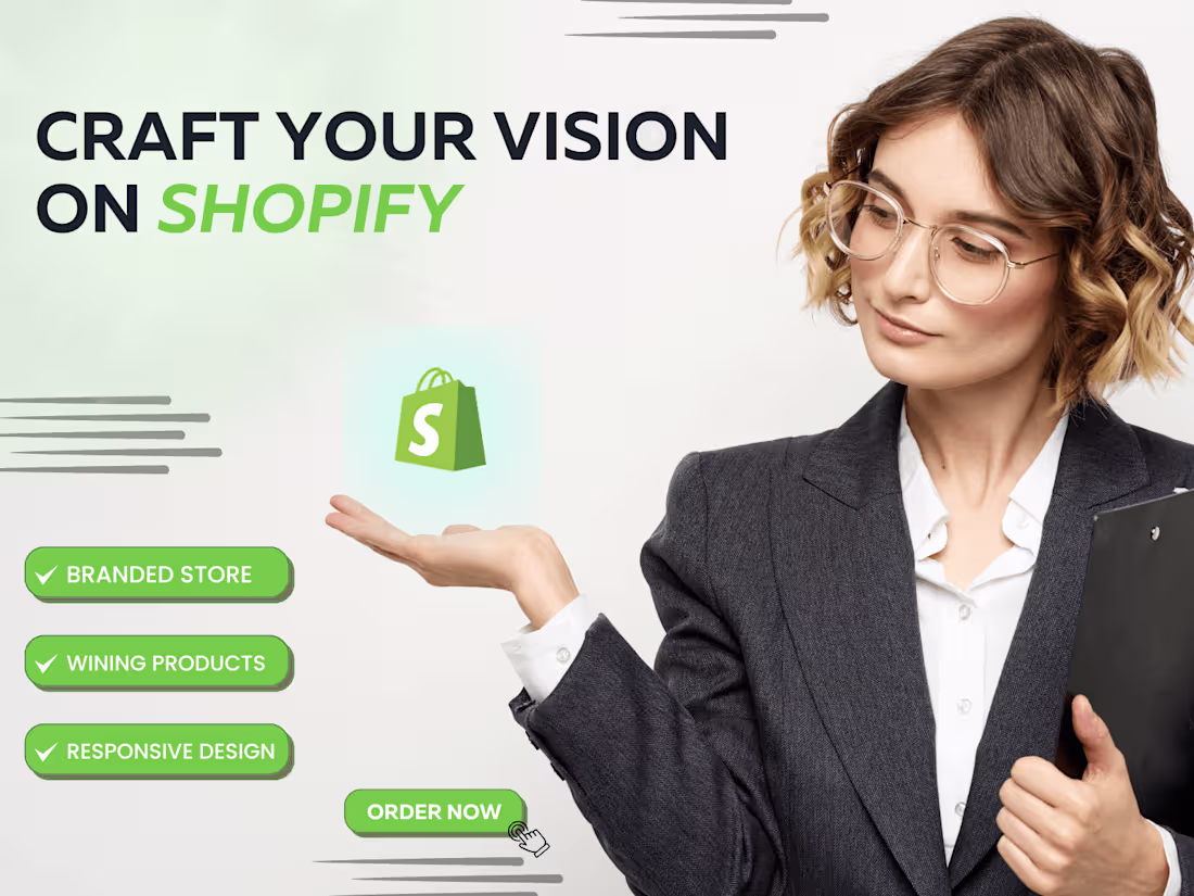 Cover image for I will create an exclusive Shopify Dropshipping Website