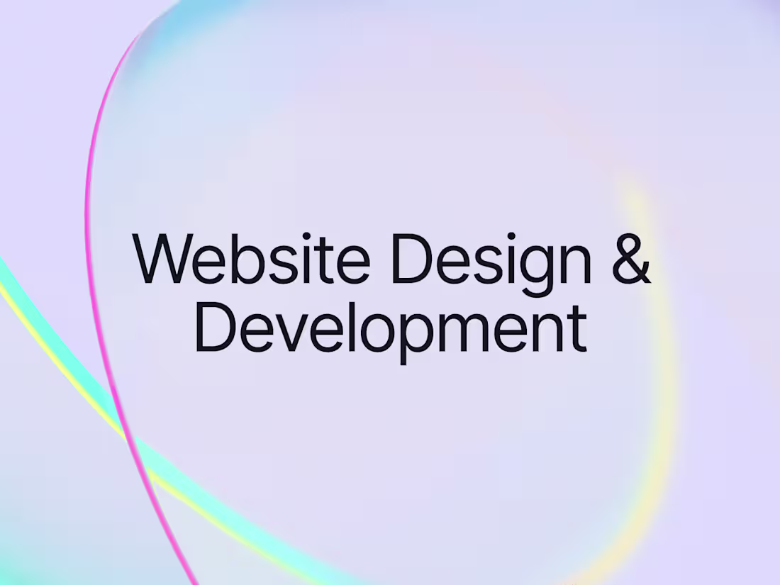 Cover image for Done for You Conversion Optimised Website (Design & Development)