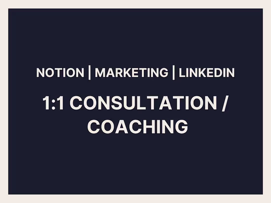 Cover image for 1-Hour Consultation