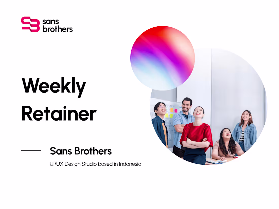 Cover image for Weekly Retainer Services