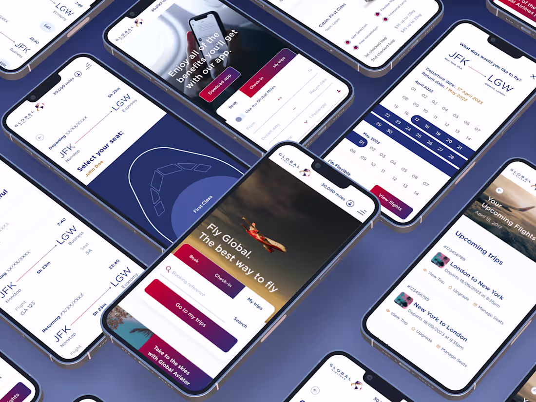 Cover image for Airline app