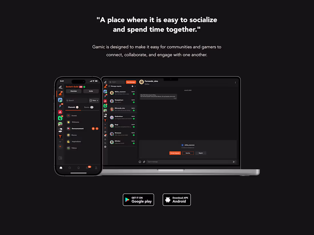 Cover image for UX Design for Gamic 