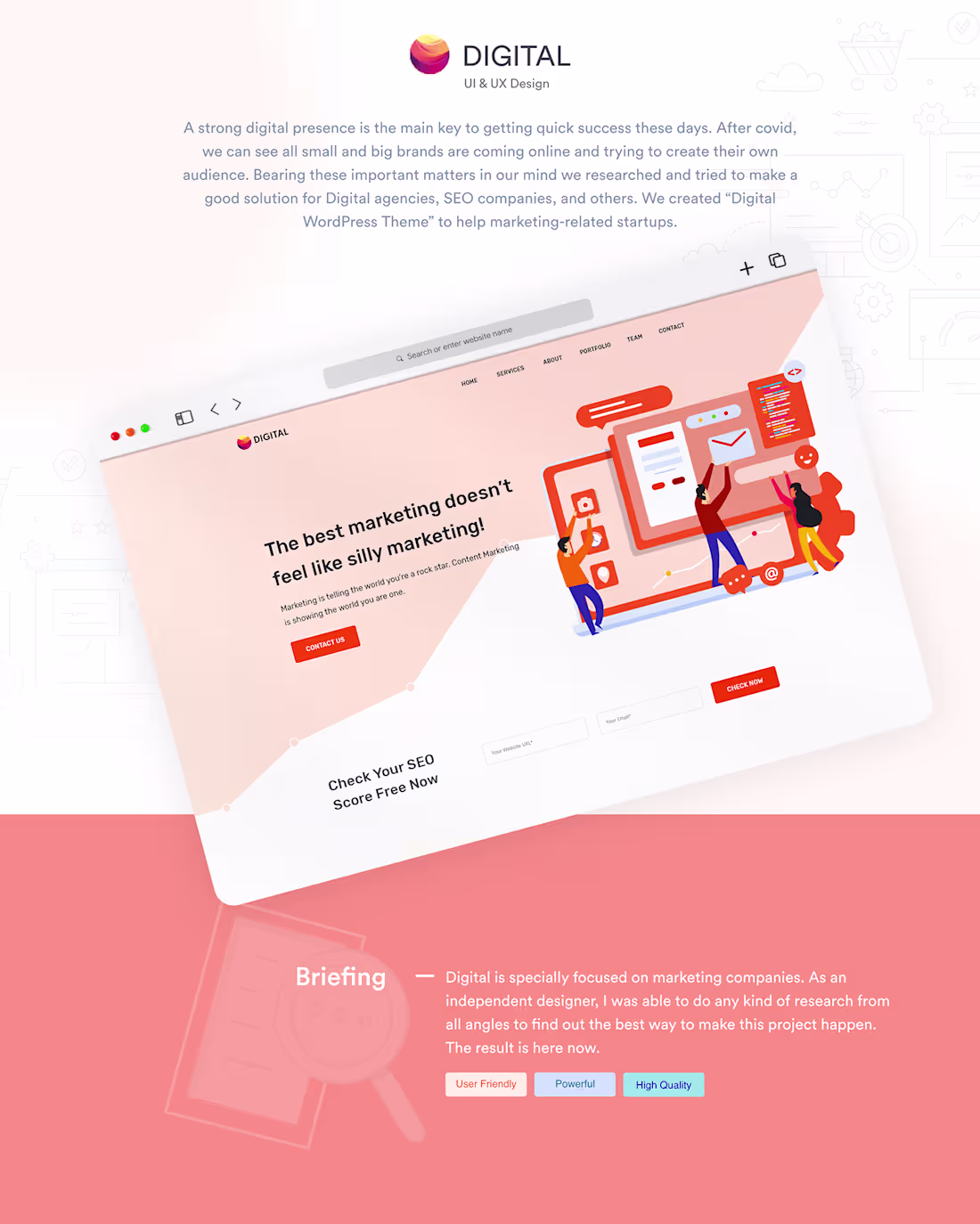 Cover image for Website UI & UX Design case study :: Behance