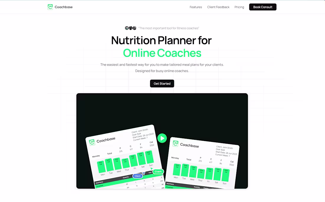 Cover image for High converting landing page for fitness SaaS - built in Framer