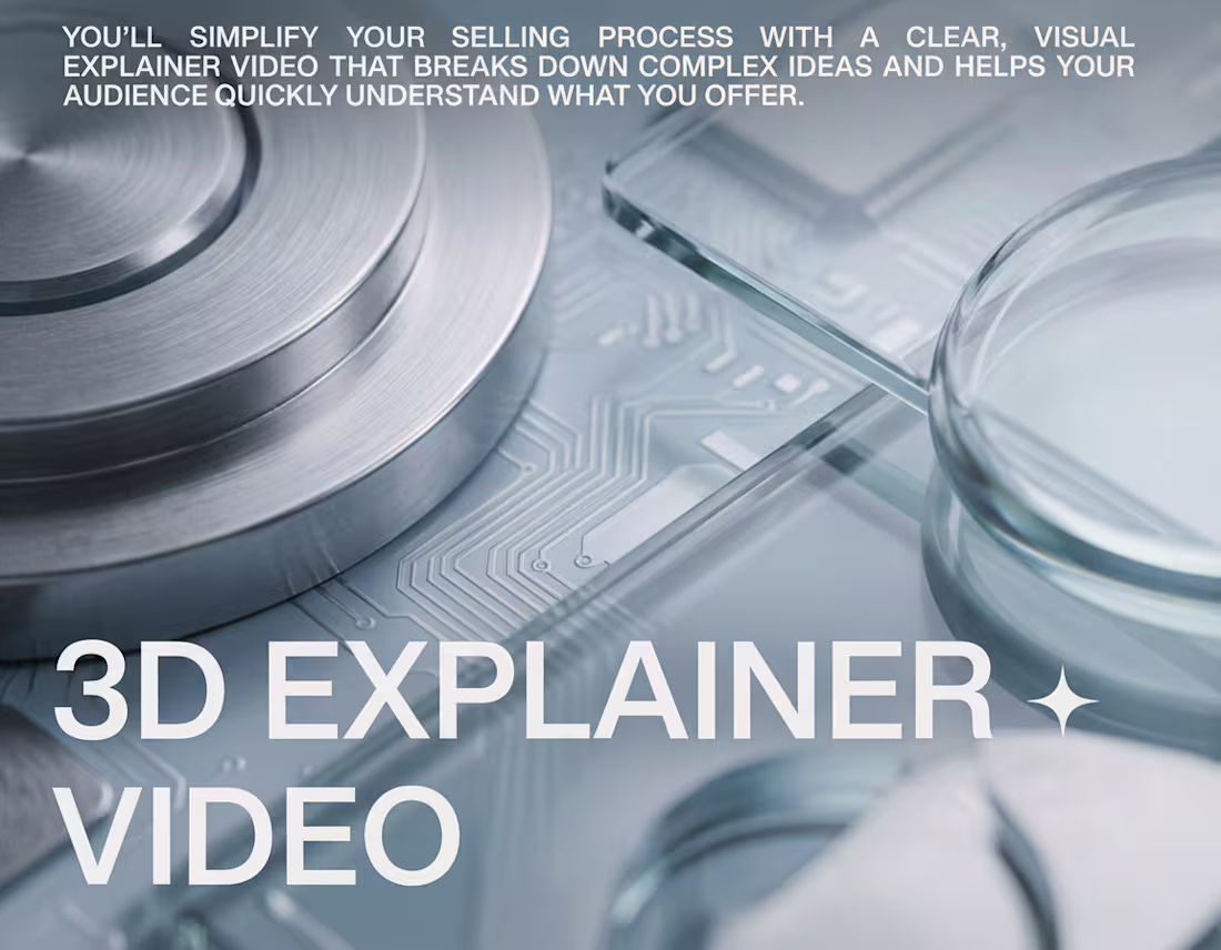 Cover image for 3D Explainer Video.