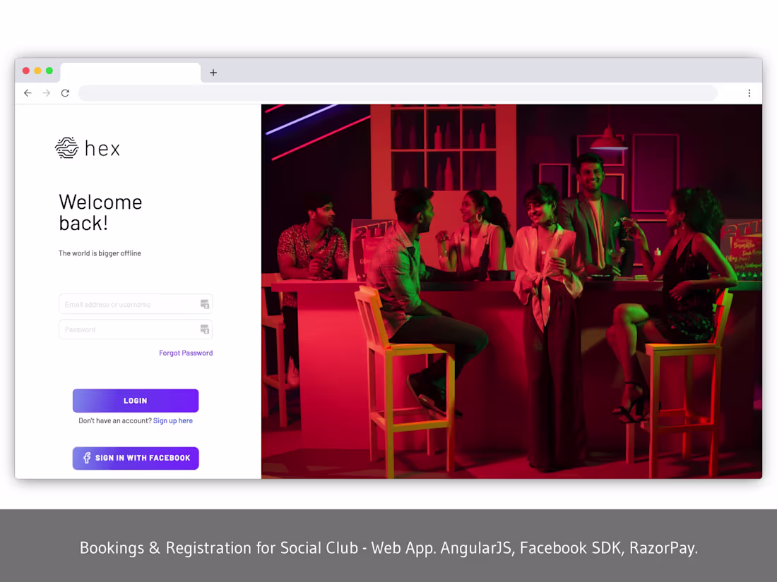 Cover image for Hex - Social Club