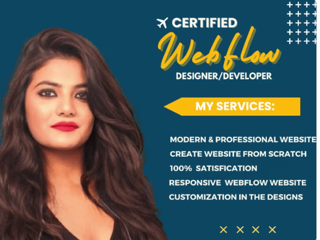 Cover image for Webflow website development from scratch