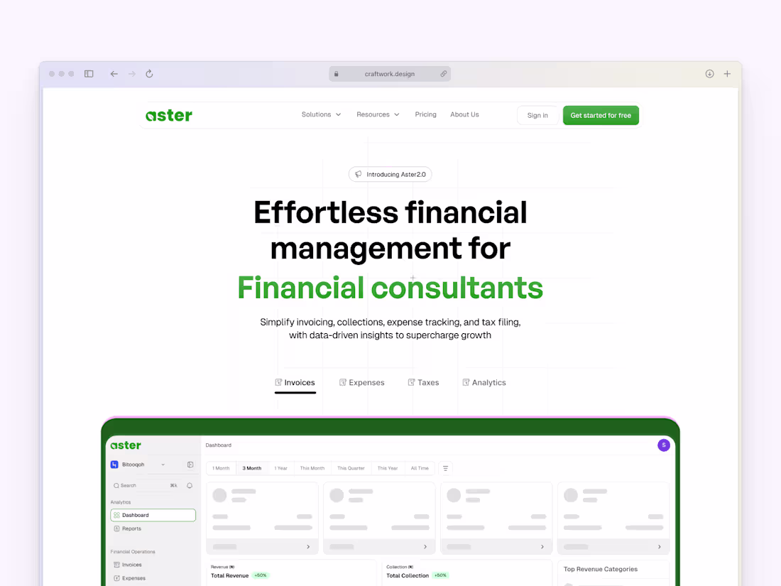 Cover image for Asterbi 2.0 • Effortless Financial Management