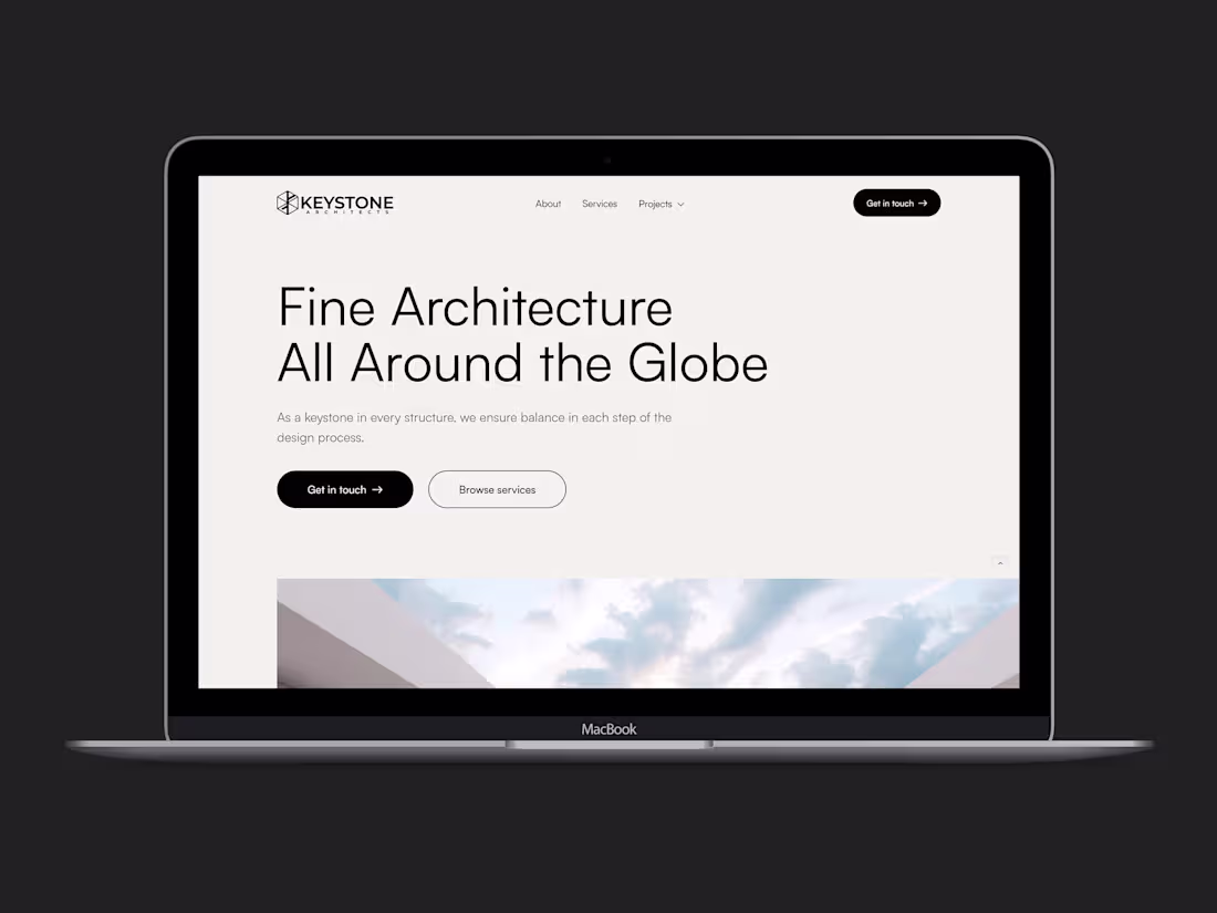 Cover image for Webflow Website for Keystone Architects