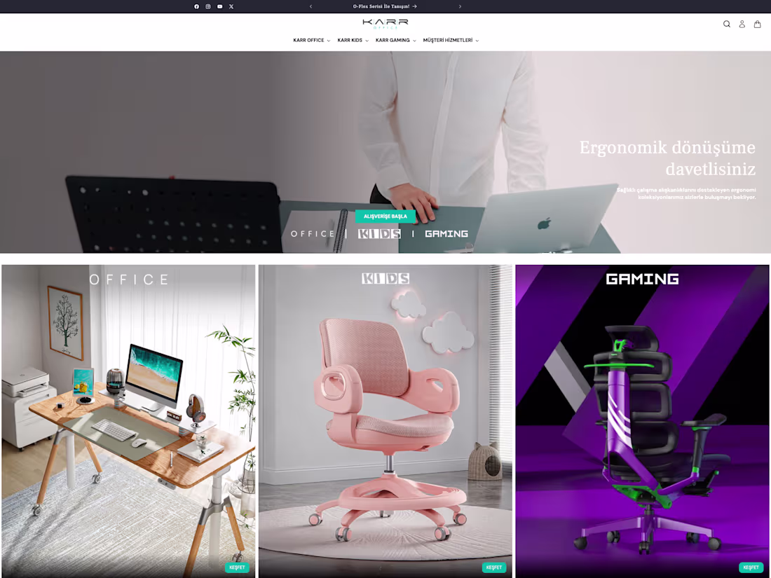 Cover image for Design & Development of Karr Store E-commerce Website