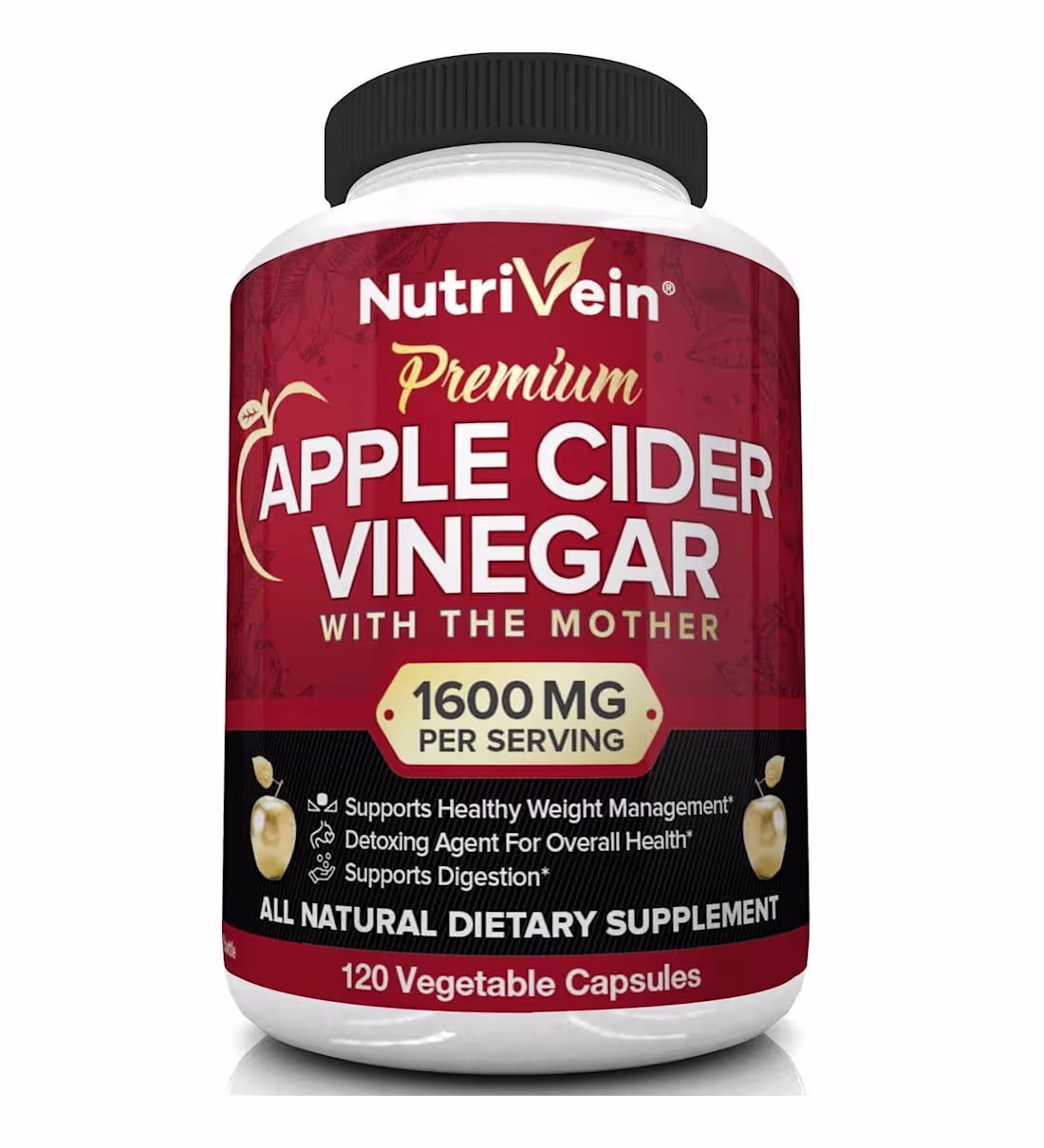 Cover image for Nutrivein Apple Cider Vinegar Supplement Content Creation