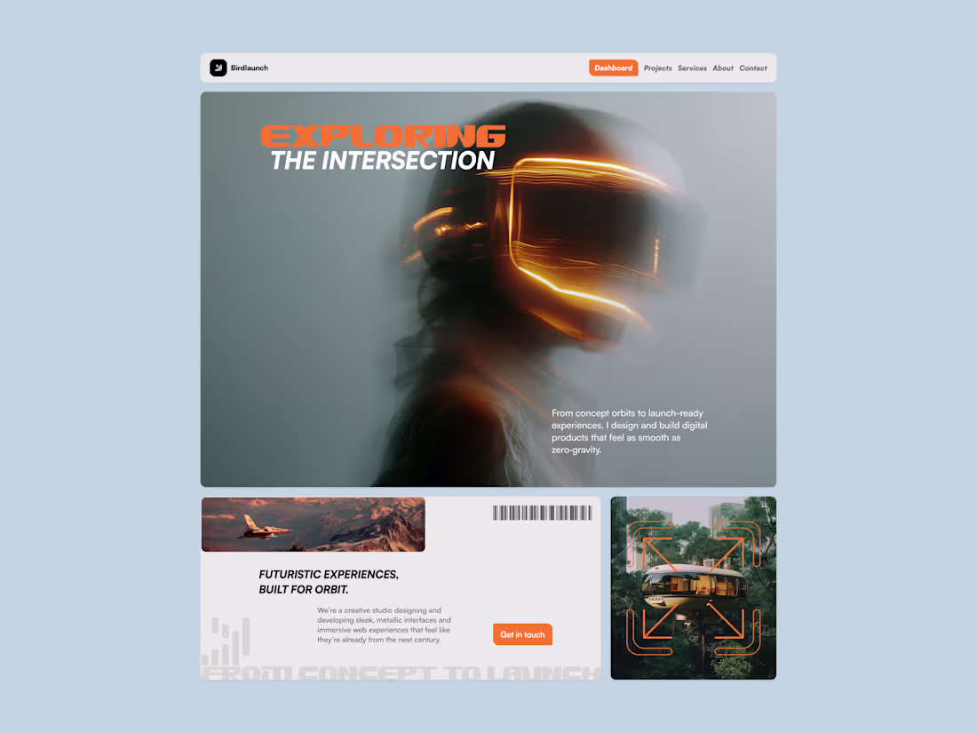 Cover image for A little Landing Page I