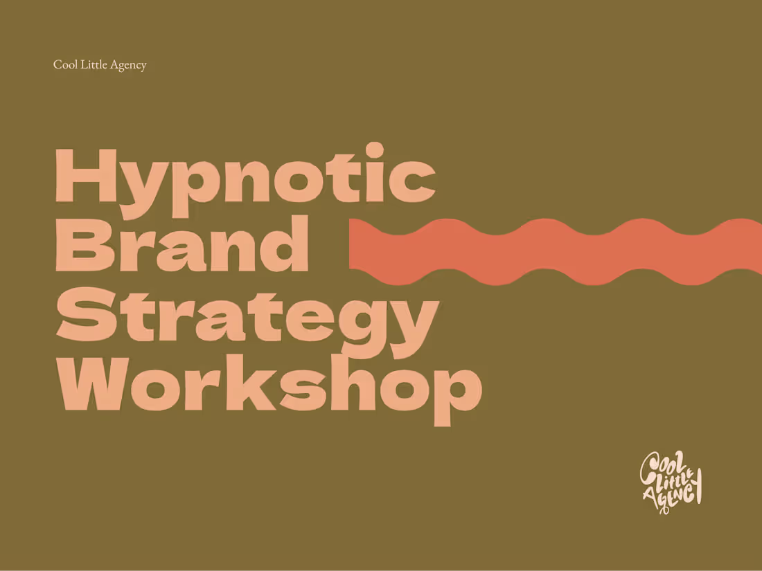 Cover image for Hypnotic Brand Strategy Workshop