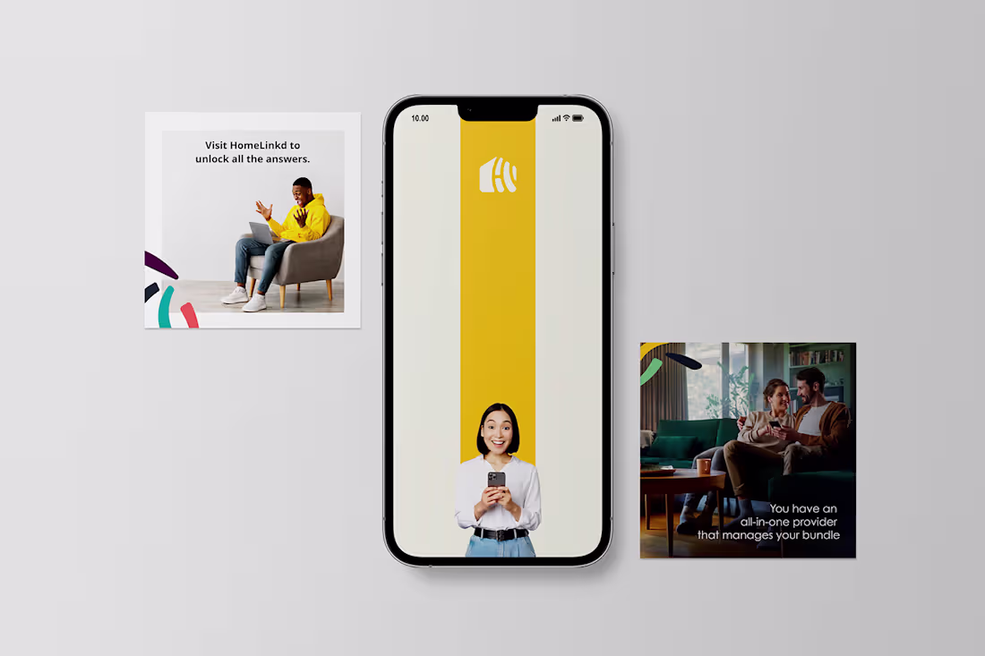 Cover image for HomeLinkd Social Media Content