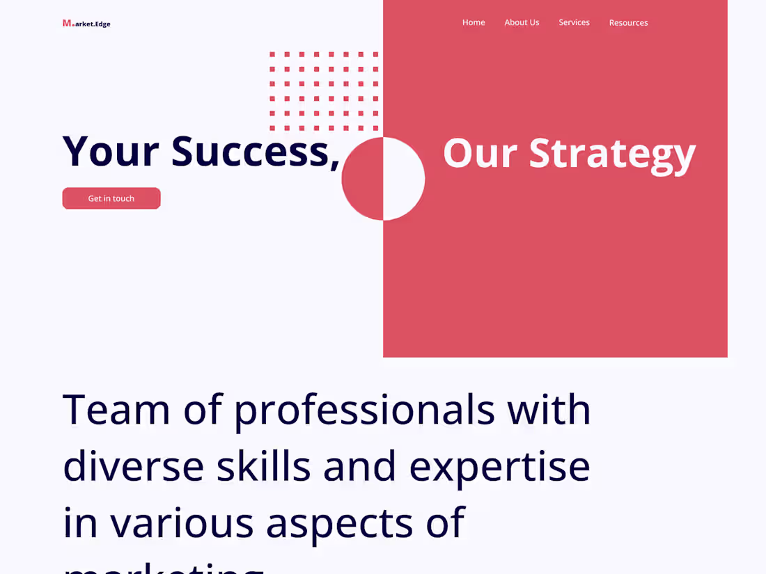 Cover image for Web Design for Corporate Landing Page