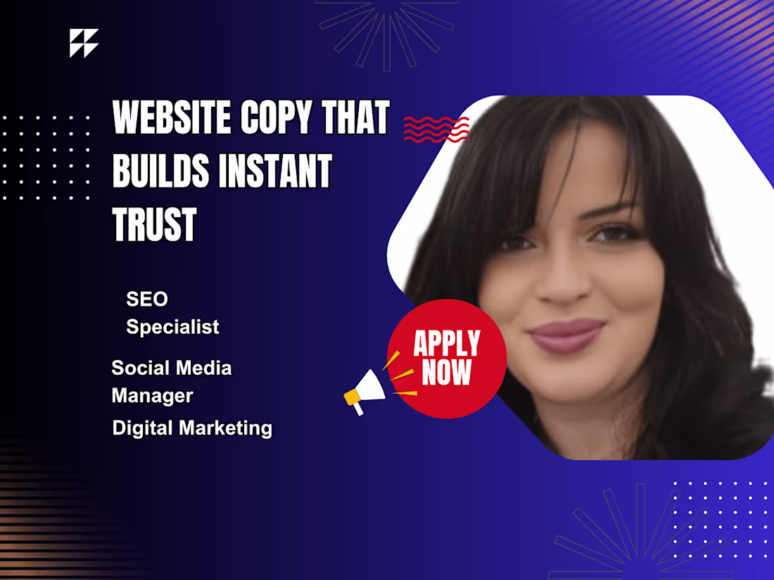 Cover image for Website Copy That Builds Instant Trust