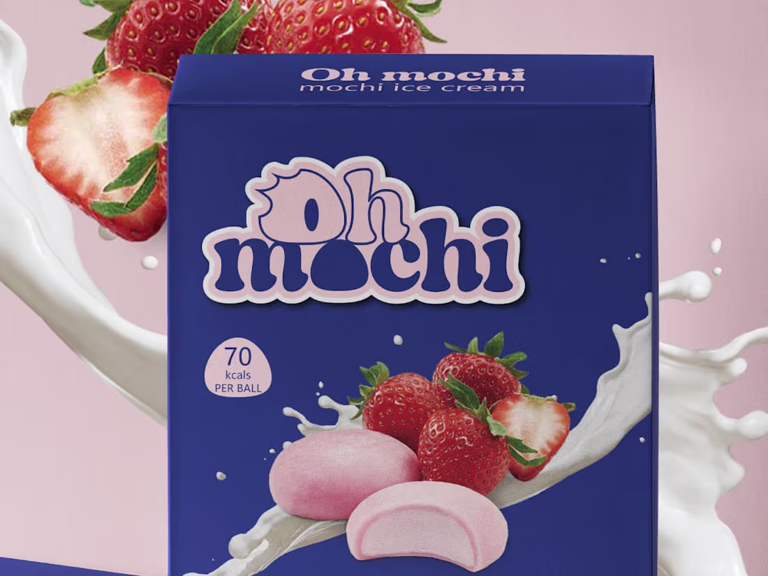 Cover image for Oh mochi (mochi ice cream)