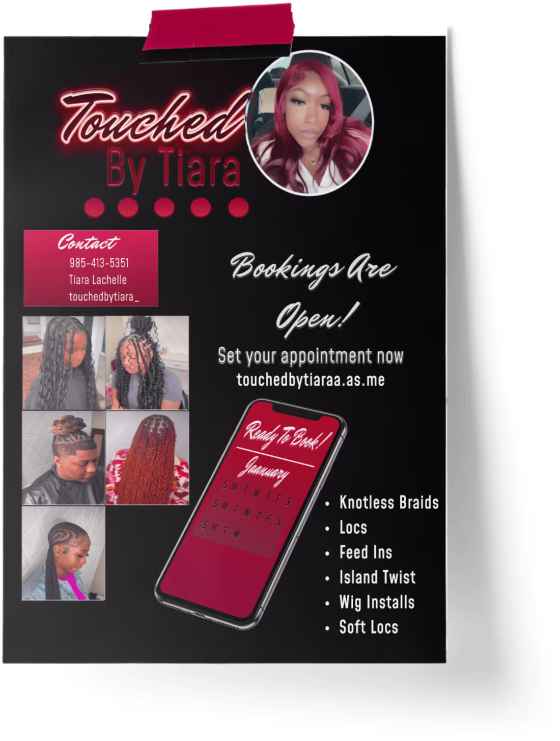 Cover image for Tocuhed By Tiara