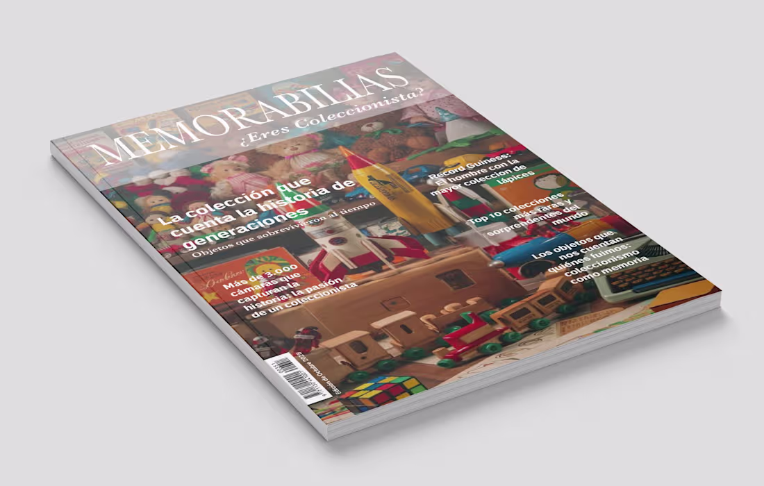 Cover image for My first magazine design. It reminded me when my mom would g...