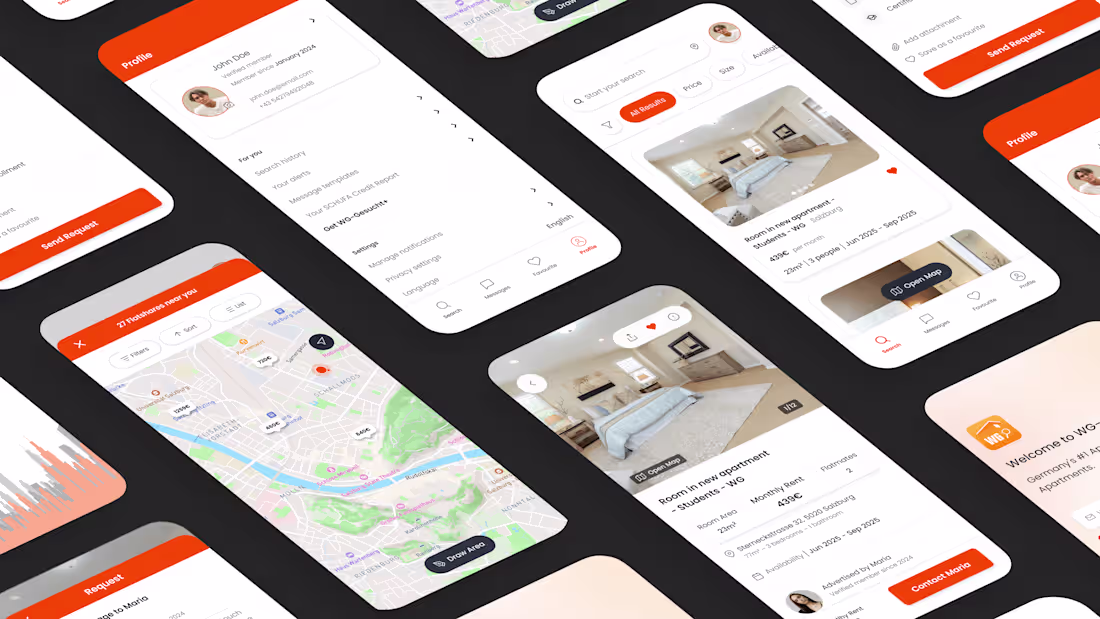 Cover image for UX/UI Mobile App Design