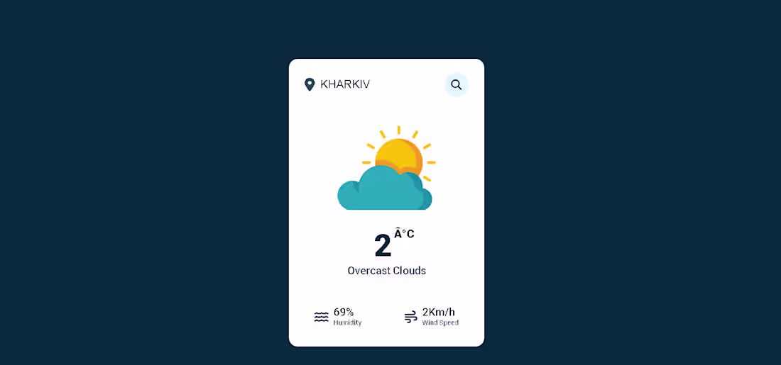 Cover image for Weather App