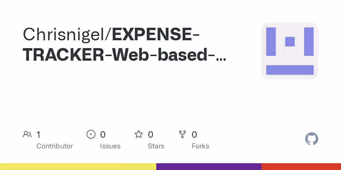 Cover image for Chrisnigel/EXPENSE-TRACKER-Web-based-app-