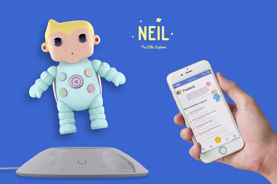 Cover image for Neil – UX/UI Design – Mobile Parent App