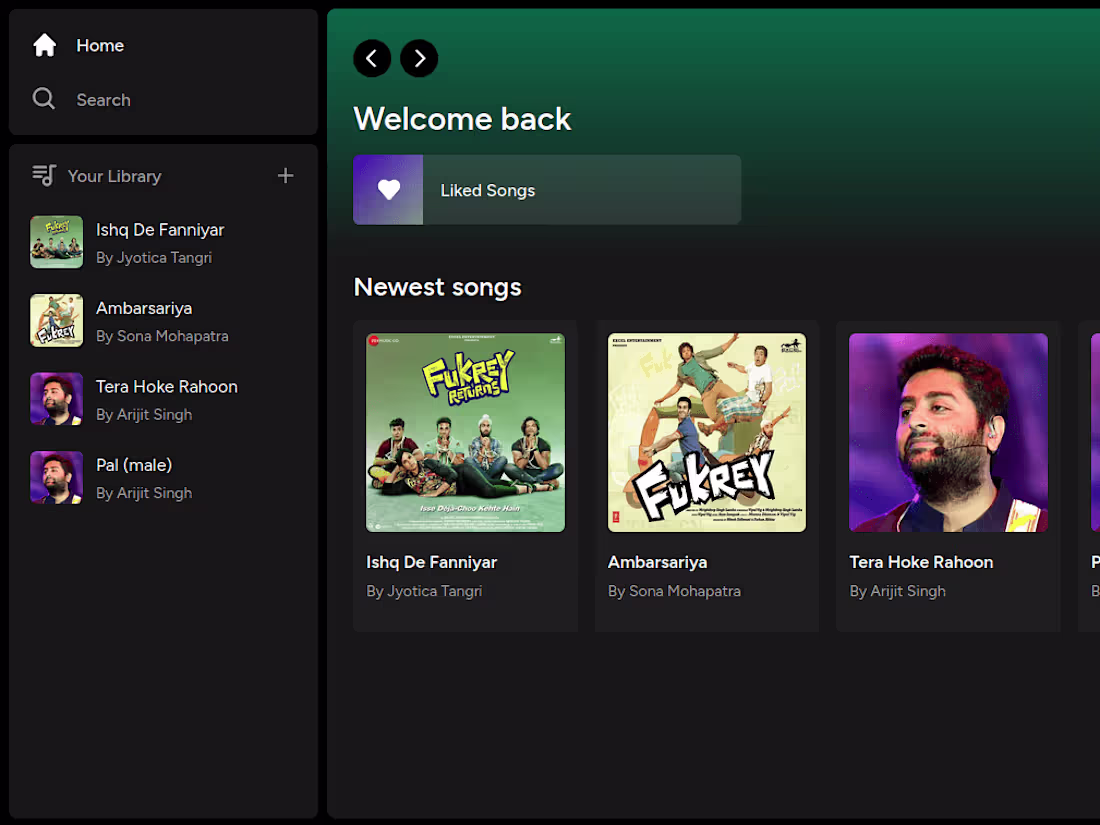 Cover image for TanishBasu2002/Spotify_Clone