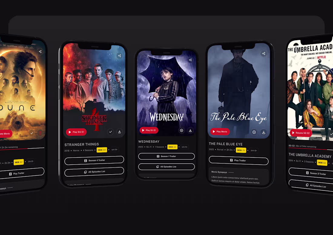 Cover image for NETFLIX - Redesigned