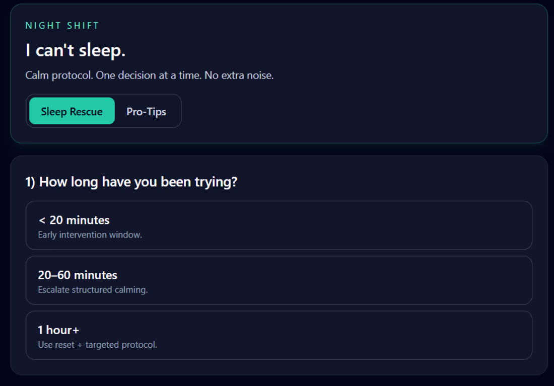 Cover image for An app for the Insomniacs