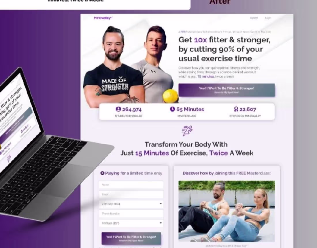 Cover image for fitness sales funnel