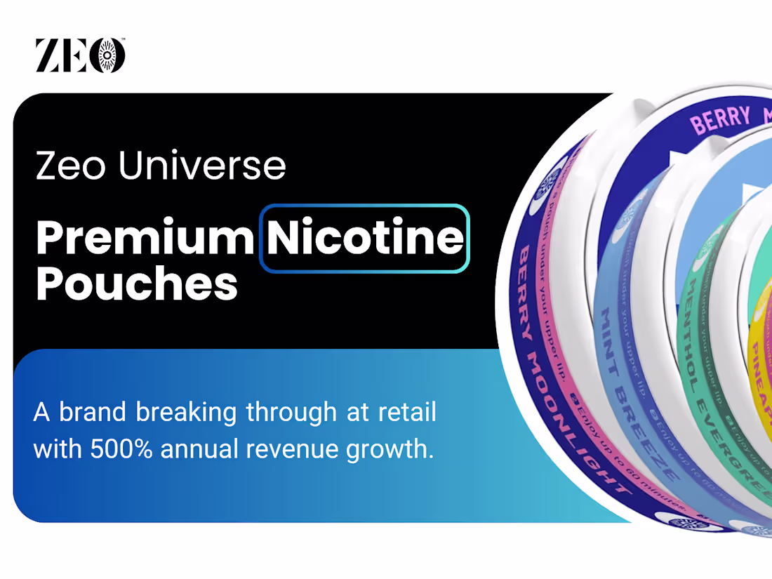 Cover image for Investor Pitch Deck For A Growing Nicotine Brand