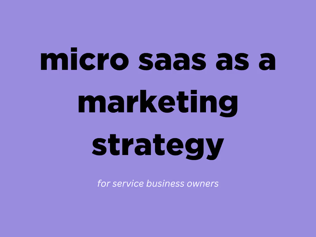 Cover image for Micro SaaS Lead Magnets