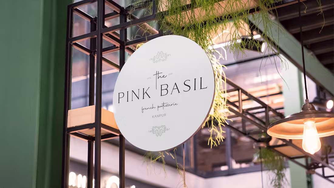 Cover image for Pink Basil (Logo Design) 