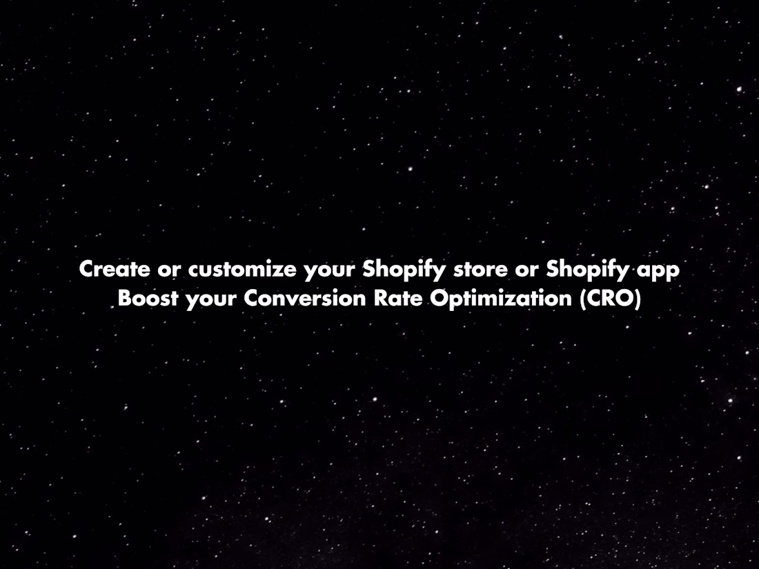 Cover image for Conversion Rate Optimisation For Shopify Store