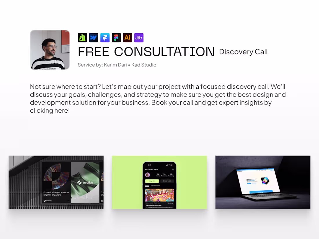 Cover image for Free Consultation | Discovery Call