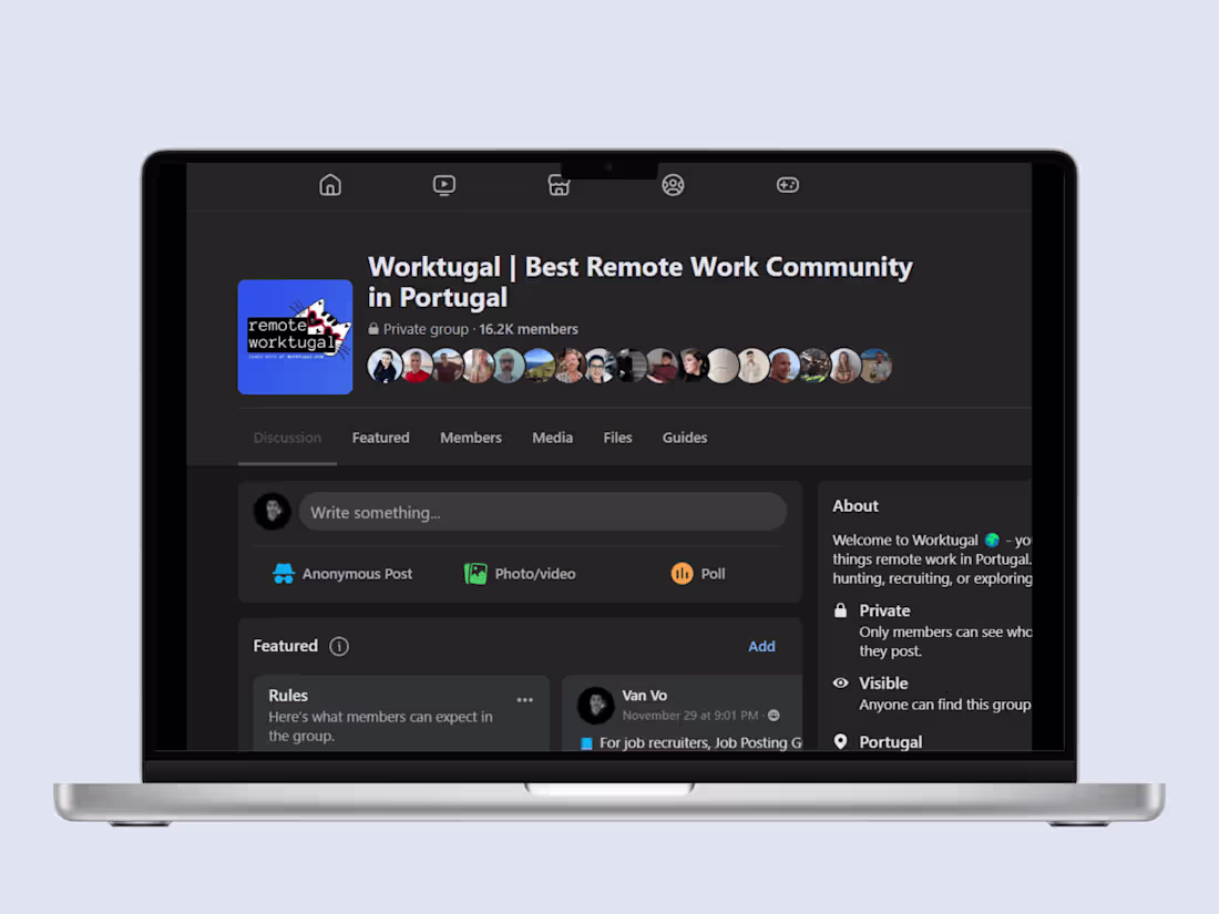 Cover image for 🌐 Worktugal Community: 16.3K Members & $2K Google Credit