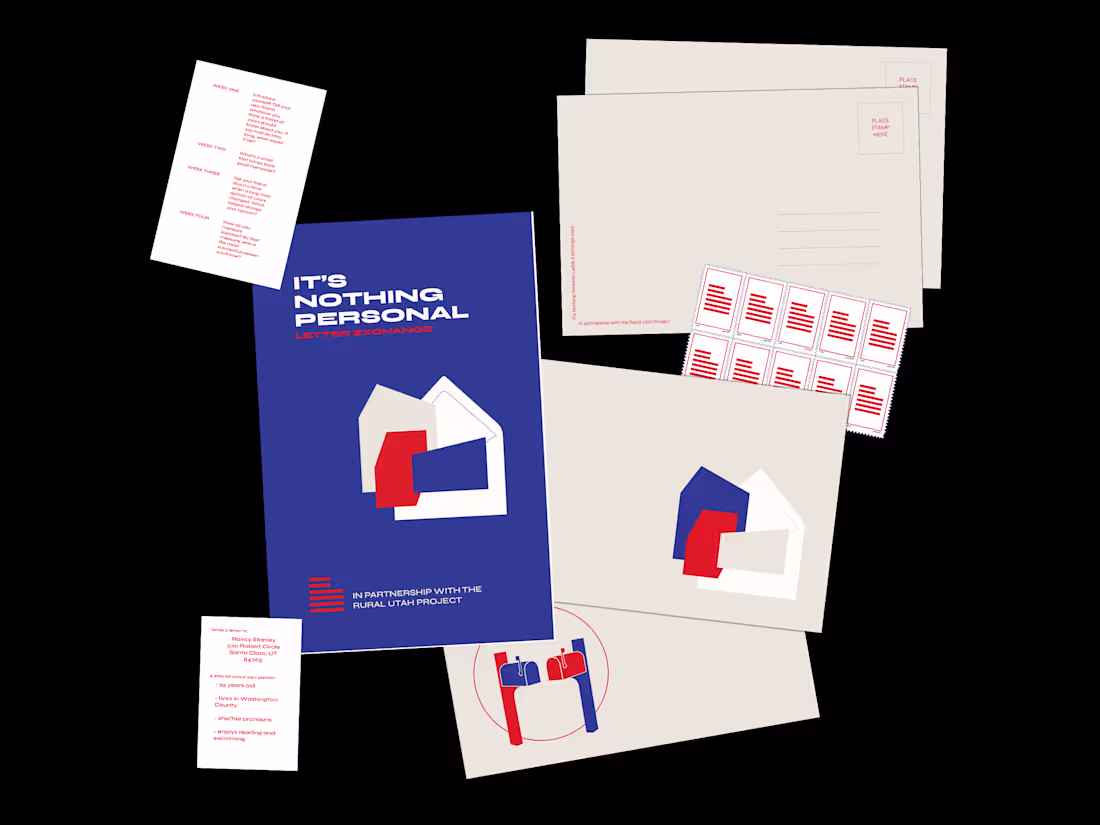 Cover image for It's Nothing Personal Letter Exchange