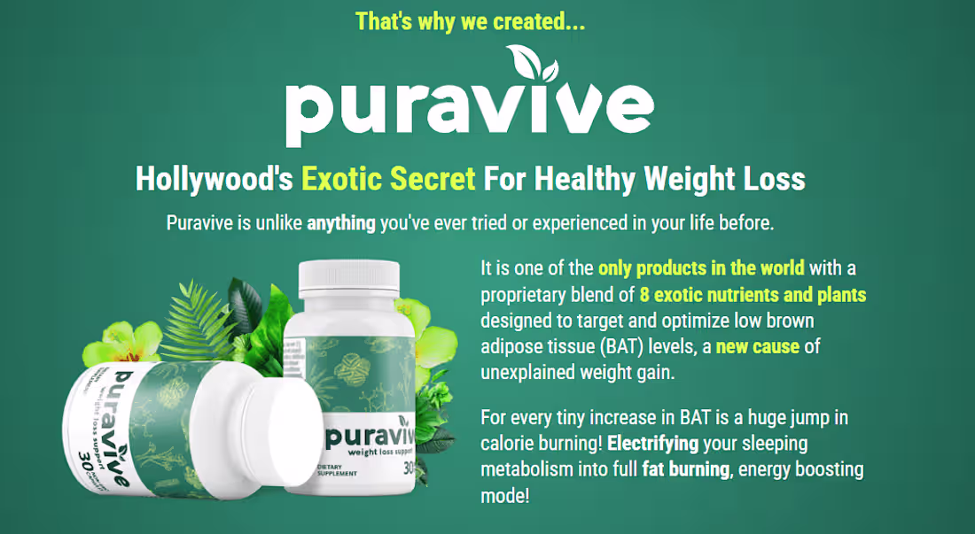 Cover image for  The Revolutionary Puravive Weight Loss Supplement!
