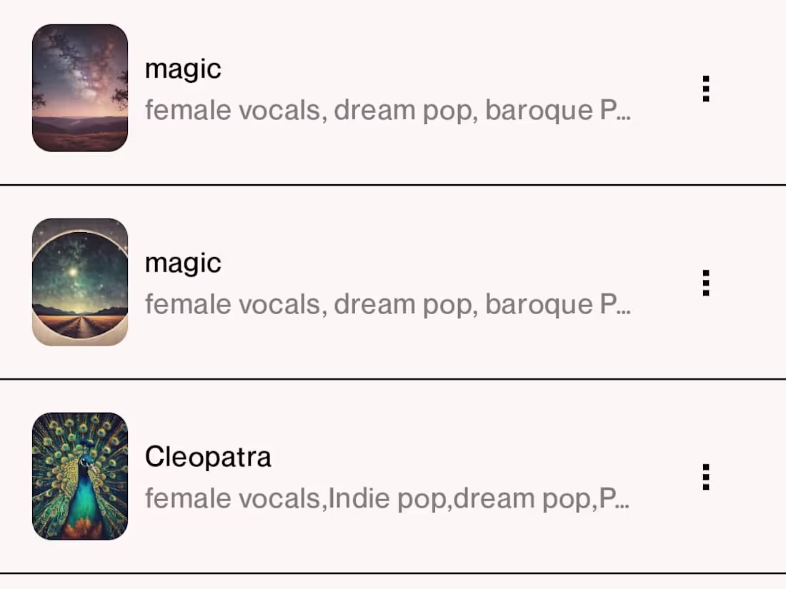 Cover image for Making songs with AI 