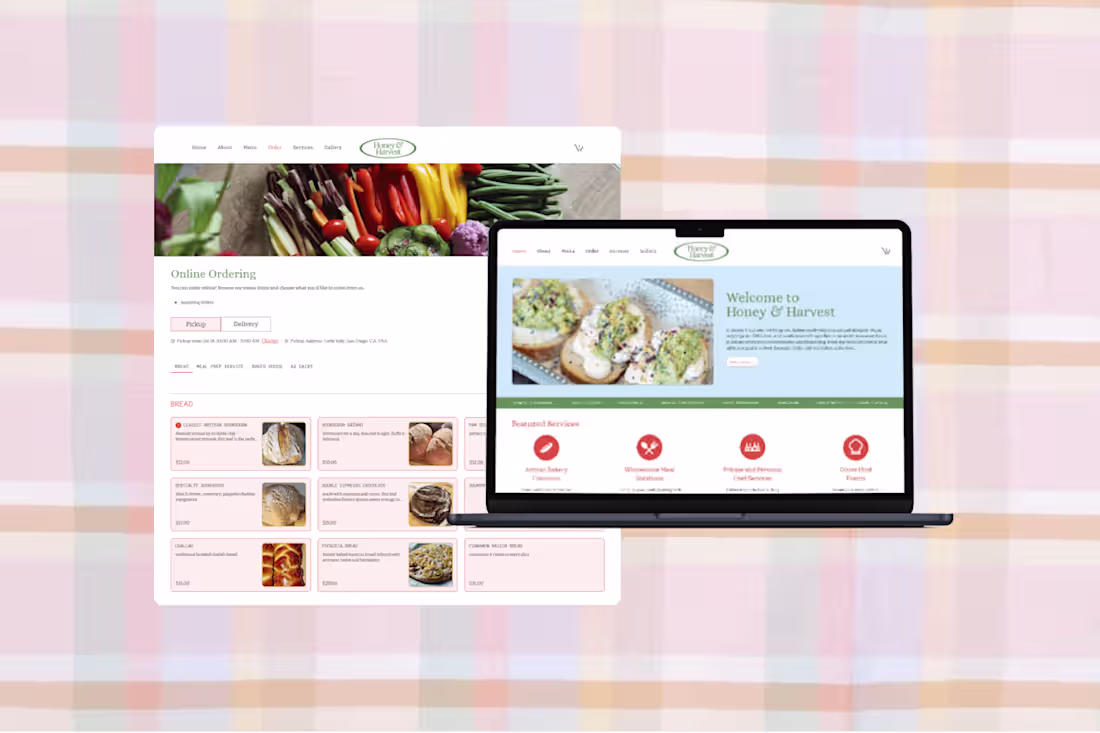 Cover image for Honey & Harvest | Website Design & Branding
