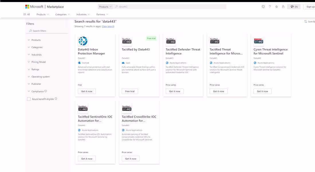 Cover image for Shipped TacitRed IOC → SentinelOne