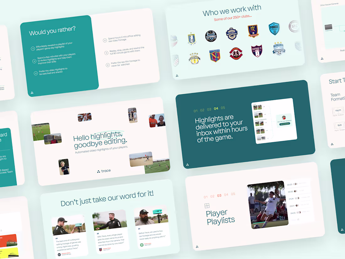 Cover image for AI Soccer Video Highlights Pitch Deck