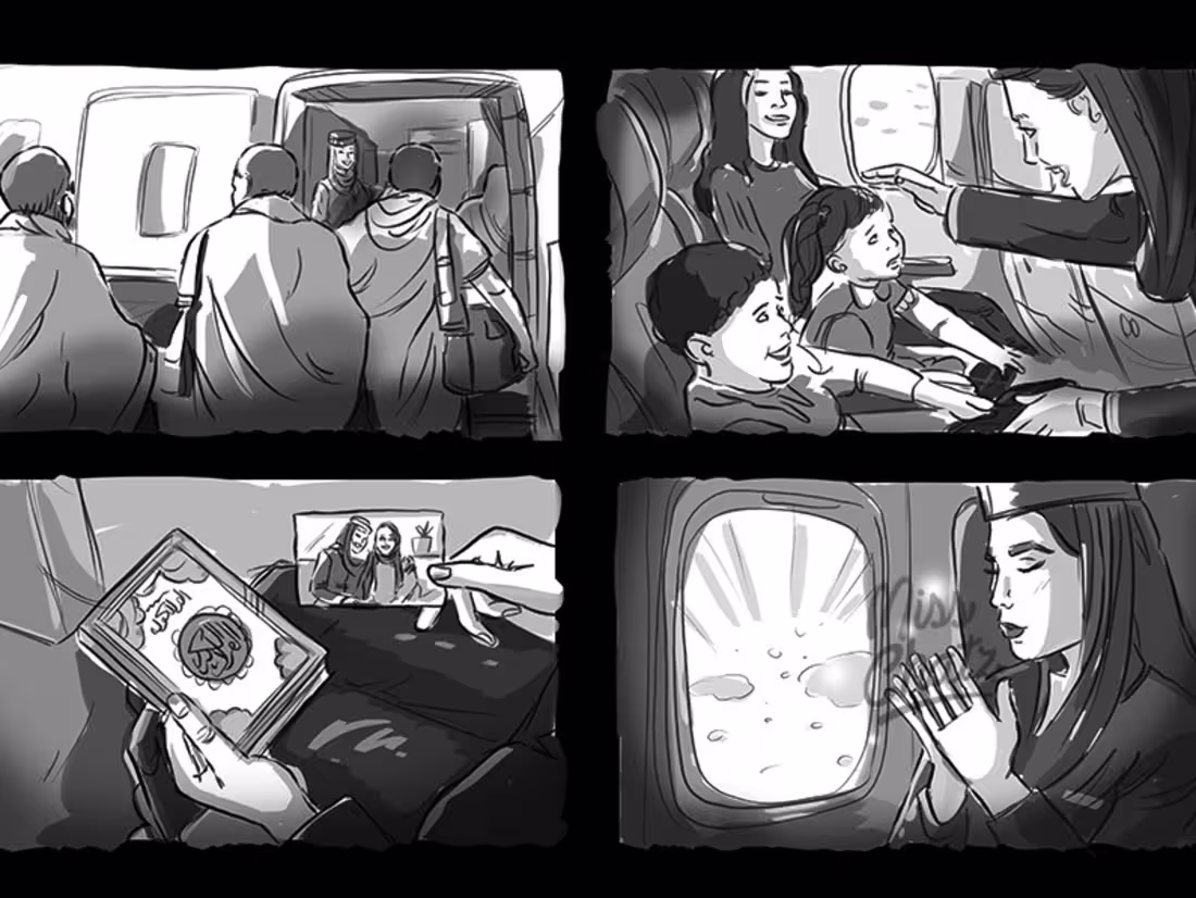 Cover image for Saudia Airlines Storyboard