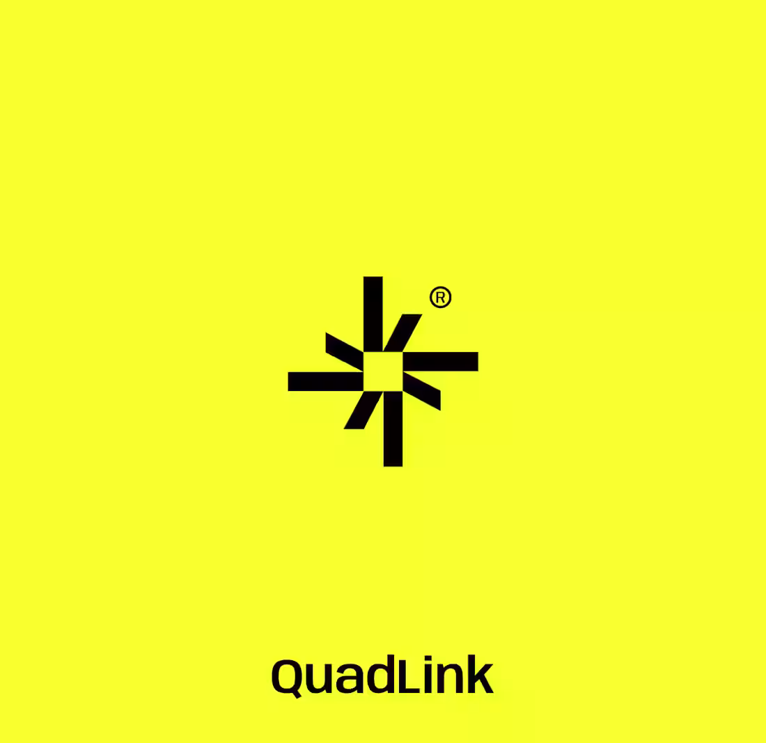 Cover image for QuadLink Visual Identity Design #Logo #Logodesign #Branding ...