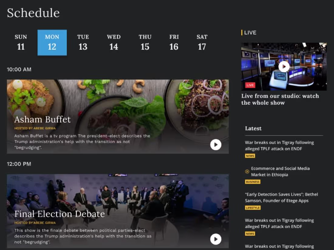 Cover image for Website development