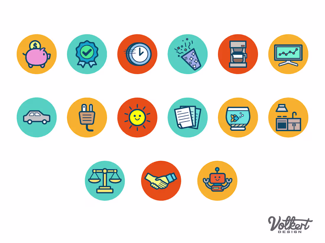 Cover image for Some fun e-commerce category icons