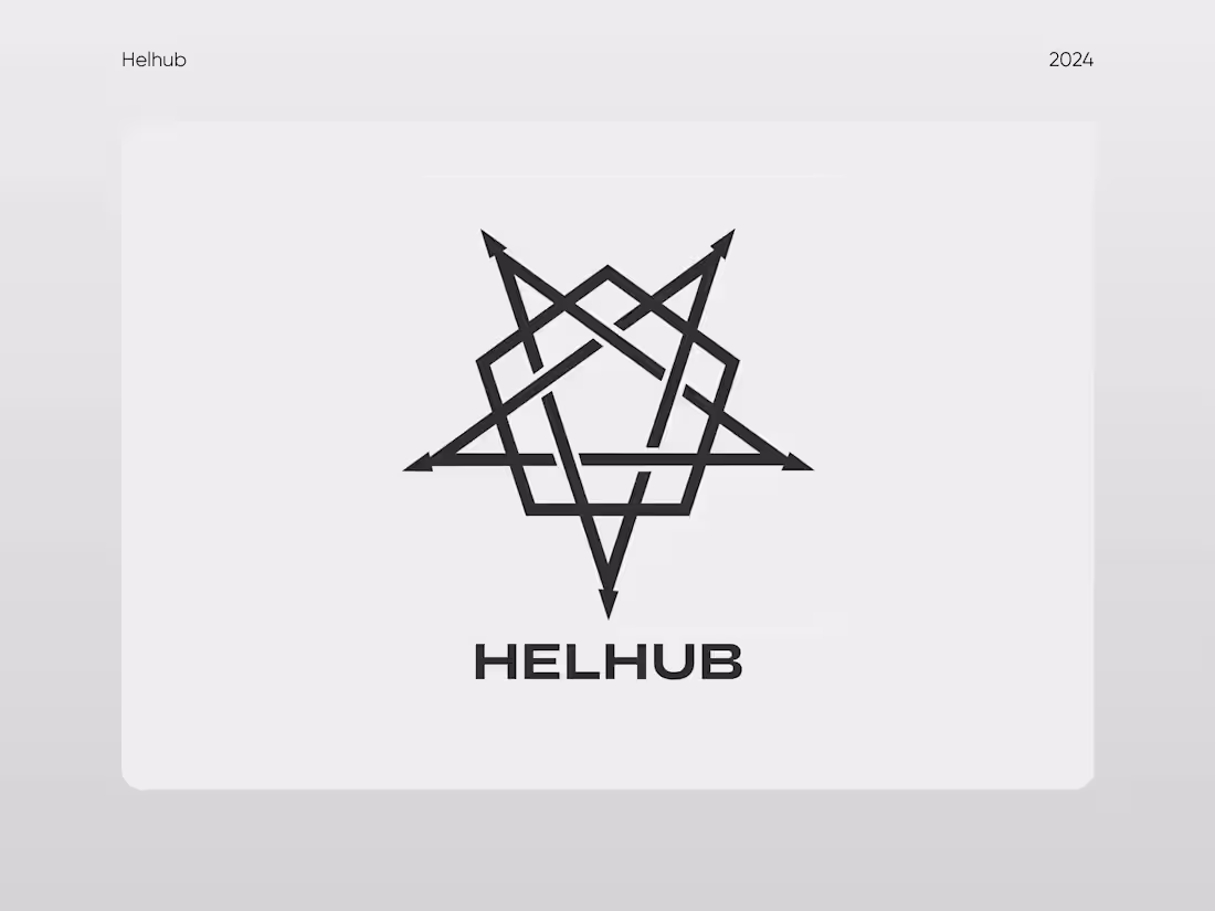 Cover image for Agency logo concept | Helhub